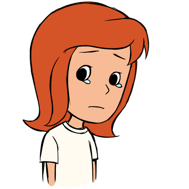 Tina weint