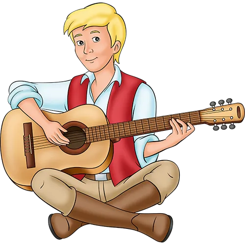 Holger spielt Gitarre