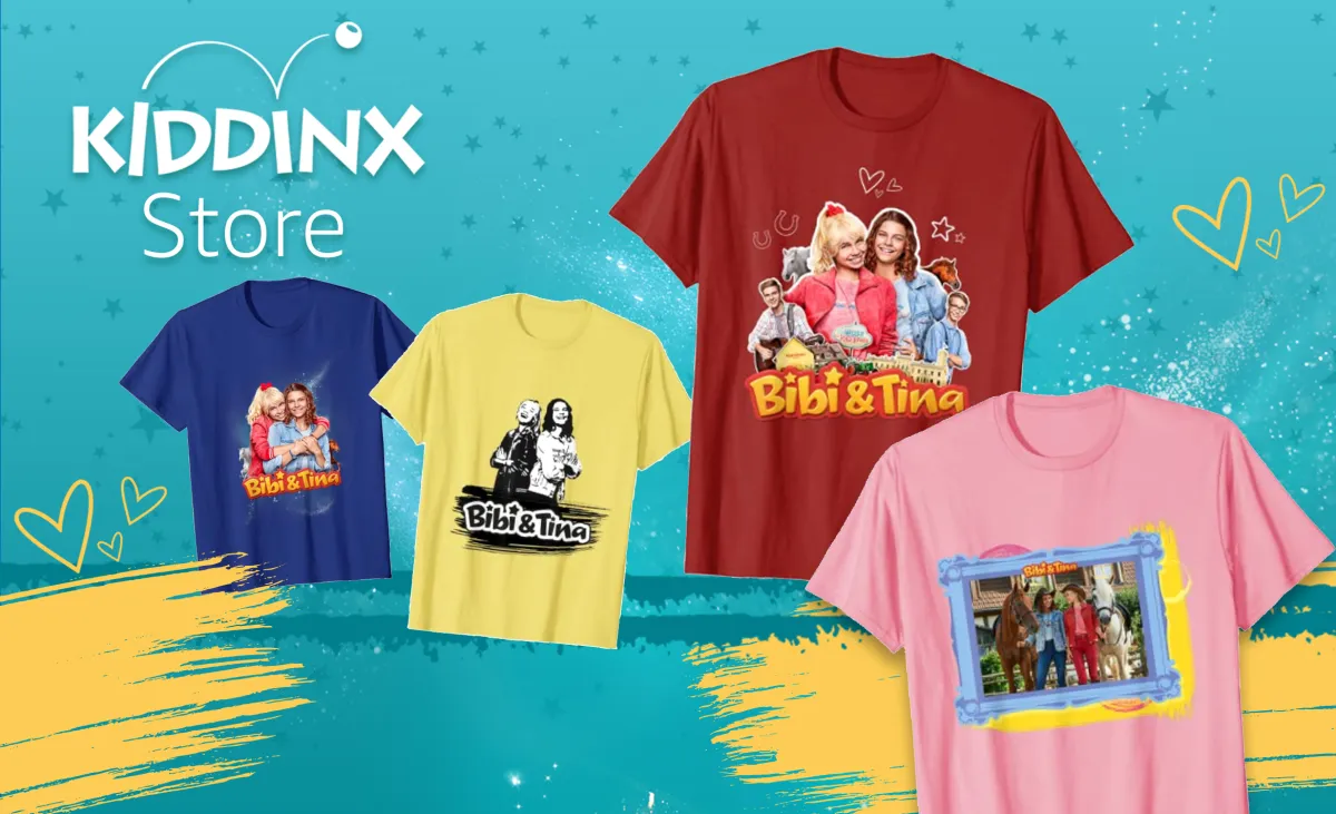 Bibi und Tina T-Shirts, Spiele und mehr..
